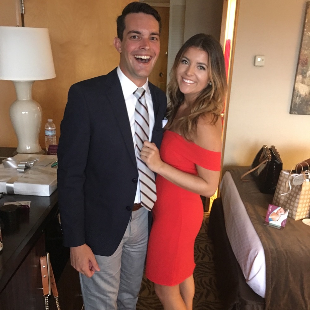 J.O.A. off the shoulder mini dress